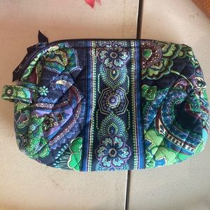 Vera Bradley cosmetic bag.